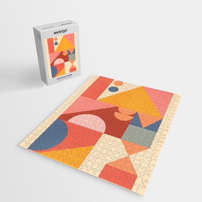 Abstract Geometric Shapes 32 Jigsaw Puzzle Gallery Image 2