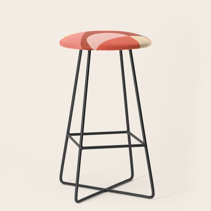 Abstract Geometric Shapes 32 Stool Gallery Image 1
