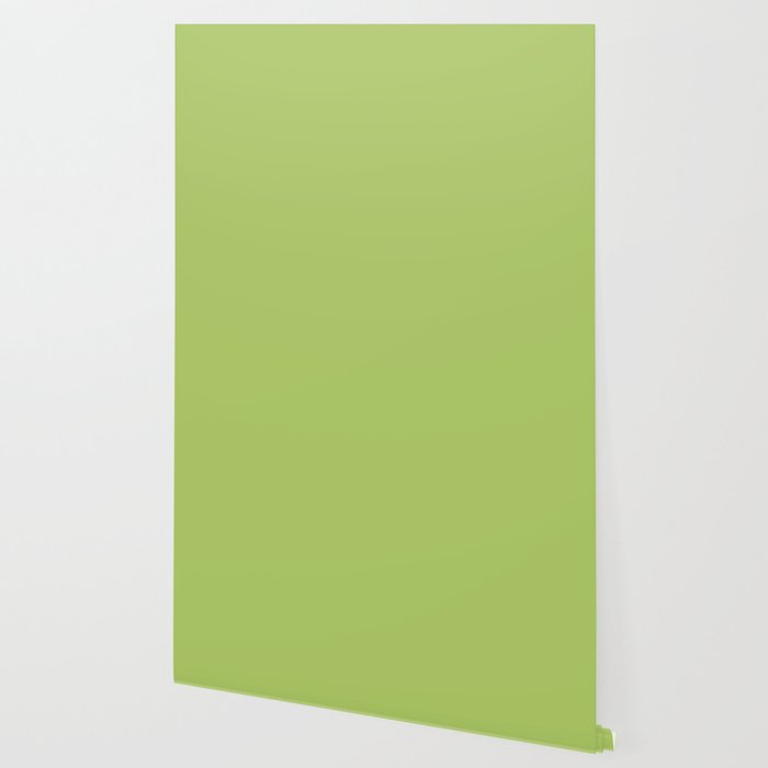 Happy Light Lime Green Solid Wallpaper Gallery Image 2