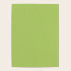 Happy Light Lime Green Solid Poster Gallery Image 4