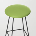 Happy Light Lime Green Solid Stool Gallery Image 2