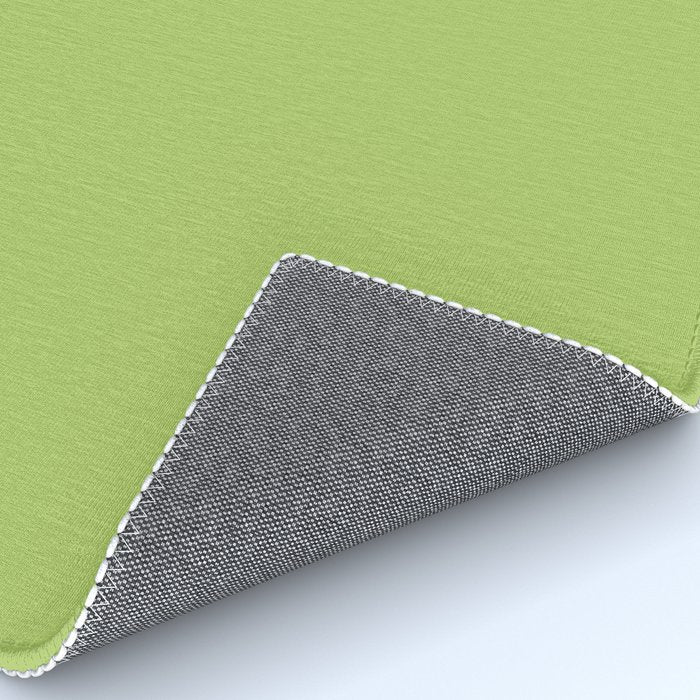 Happy Light Lime Green Solid Rug Gallery Image 4