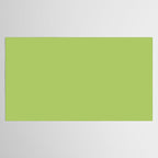 Happy Light Lime Green Solid Tablecloth Gallery Image 2
