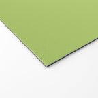 Happy Light Lime Green Solid Welcome Mat Gallery Image 2