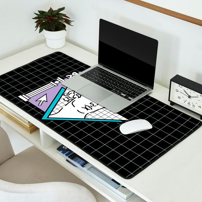 Apollo Vaporwave / greek god Desk Mat Gallery Image 2