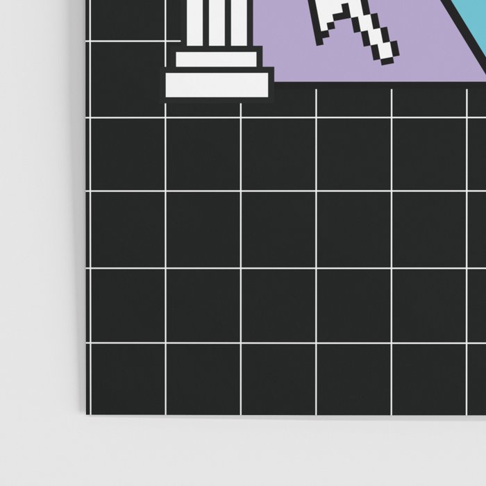 Apollo Vaporwave / greek god Poster Gallery Image 3