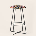 Rainbow Cow Print Stool Gallery Image 1