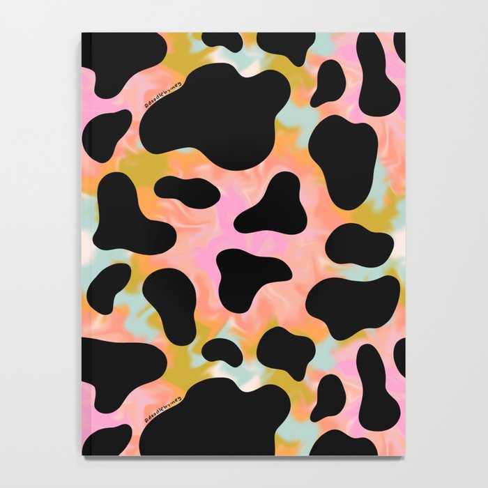 Rainbow Cow Print Notebook Gallery Image 4