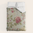 William Morris Tangley Duck Egg Blue Floral Duvet Cover Gallery Image 6