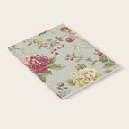 William Morris Tangley Duck Egg Blue Floral Notebook Gallery Image 2