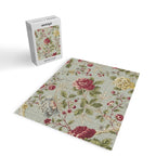 William Morris Tangley Duck Egg Blue Floral Jigsaw Puzzle Gallery Image 2