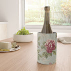 William Morris Tangley Duck Egg Blue Floral Wine Chiller Gallery Image 4