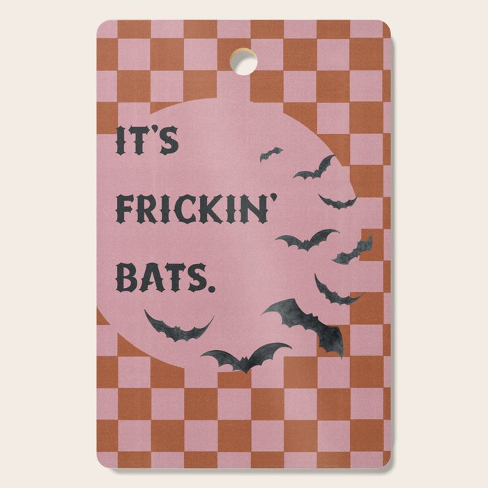 Bats Halloween Print Cutting Board Gallery Image 1