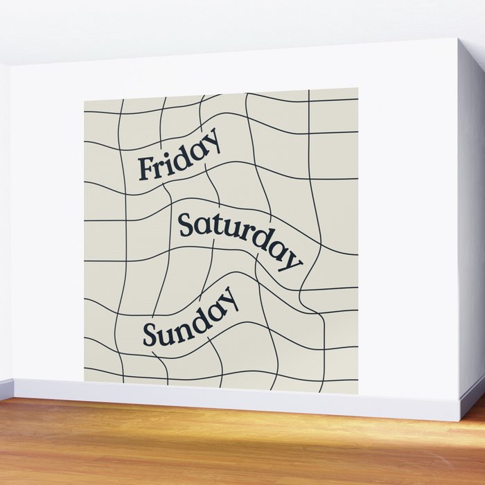 The Weekend Wall Mural Gallery Image 2