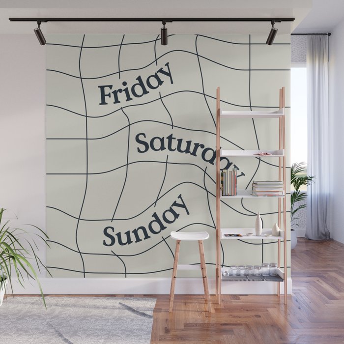 The Weekend Wall Mural Gallery Image 1