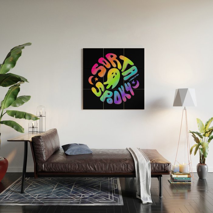 Rainbow Sorta Spooky ©  Wood Wall Art Gallery Image 2