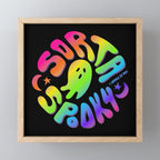 Rainbow Sorta Spooky ©  Mini Art Print Gallery Image 1