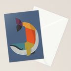 Blue Whale Stationery Card Gallery Image 2