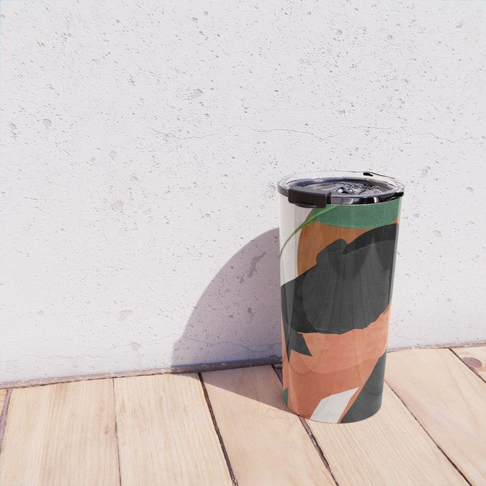 Tropical Girl 10 Travel Mug Gallery Image 4