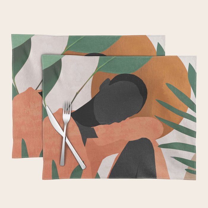 Tropical Girl 10 Placemat Gallery Image 1