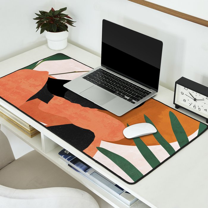 Tropical Girl 10 Desk Mat Gallery Image 2