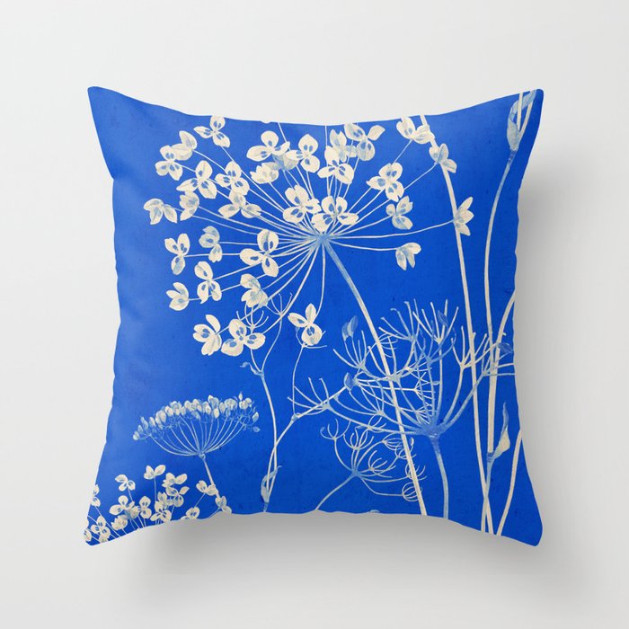 Wildflowers 11 Throw Pillow Gallery Image 1
