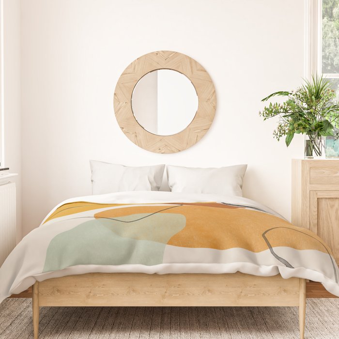 Abstract Shapes Duvet Cover Gallery Image 3