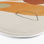 Abstract Shapes Bath Mat Gallery Image 3
