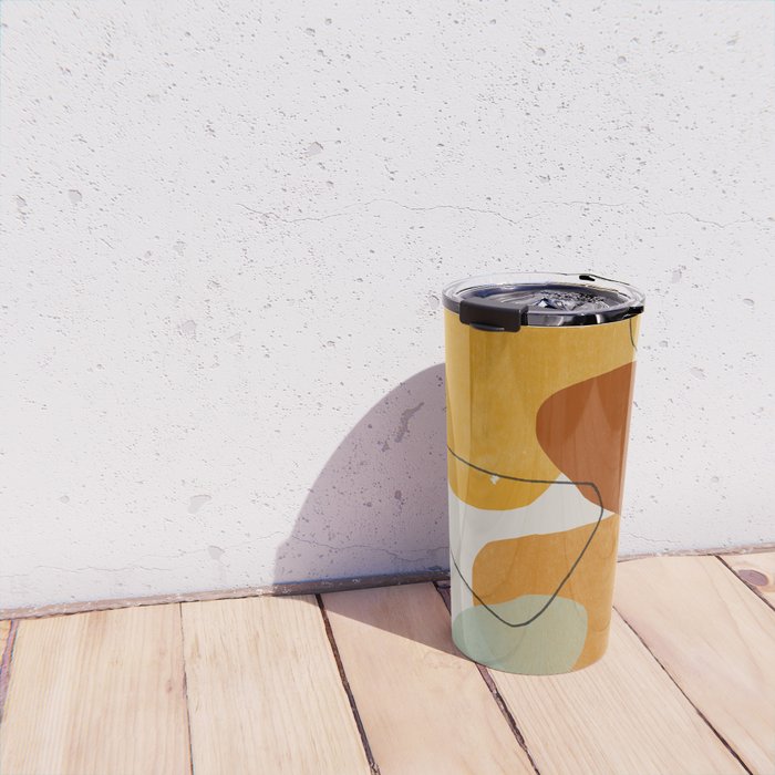 Abstract Shapes Travel Mug Gallery Image 4
