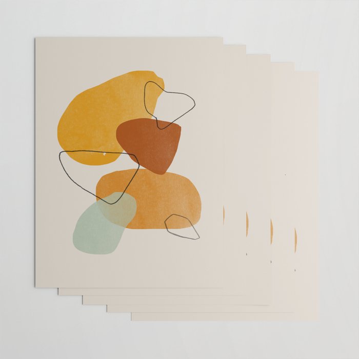 Abstract Shapes Wrapping Paper Gallery Image 3