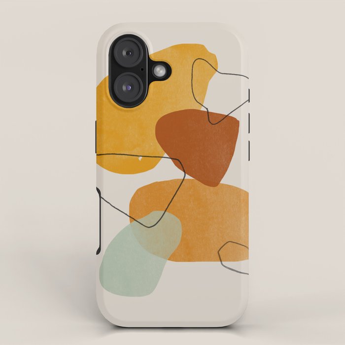 Abstract Shapes iPhone Case Gallery Image 1