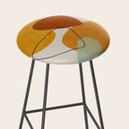 Abstract Shapes Stool Gallery Image 2