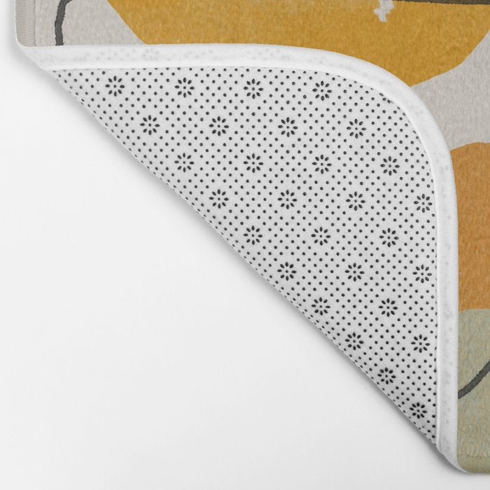 Abstract Shapes Bath Mat Gallery Image 2