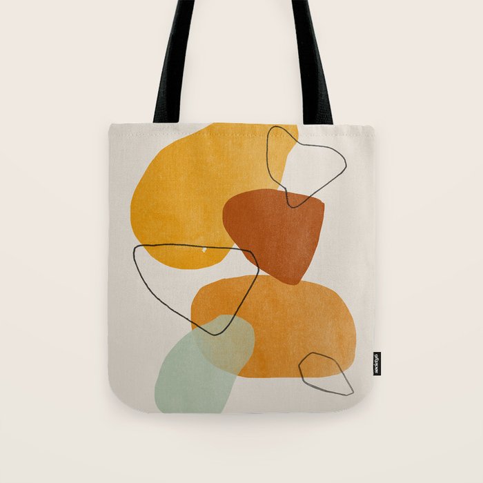 Abstract Shapes Tote Bag Gallery Image 1
