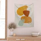 Abstract Shapes Wall Tapestry Gallery Image 2