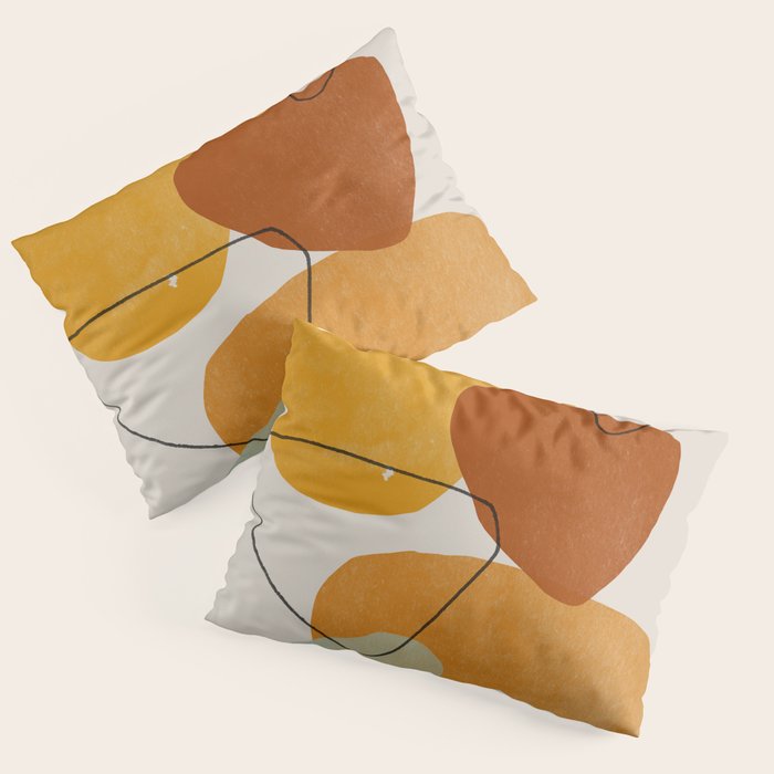 Abstract Shapes Pillow Sham Gallery Image 3