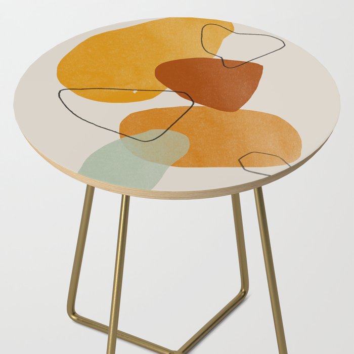 Abstract Shapes Side Table Gallery Image 2