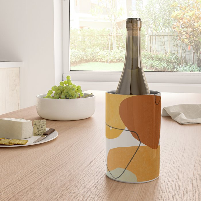 Abstract Shapes Wine Chiller Gallery Image 4
