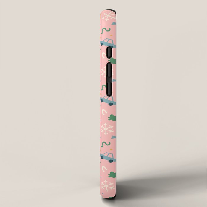 Retro christmas decoration art pattern iPhone Case Gallery Image 2