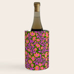 Tropical Blooms Pattern - Green Wine Chiller Gallery Image 2