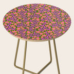 Tropical Blooms Pattern - Green Side Table Gallery Image 2
