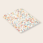 Tan Terrazzo | Eclectic Quirky Confetti Painting | Celebration Colorful Boho Happy Party Graphic  Notebook Gallery Image 2
