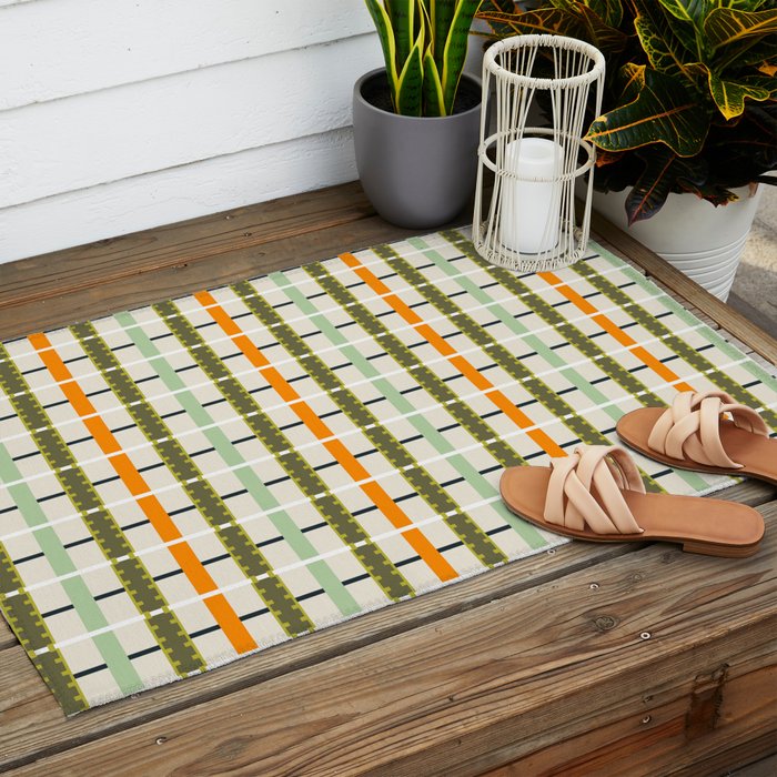 Lichen Picnic Outdoor Rug Gallery Image 2