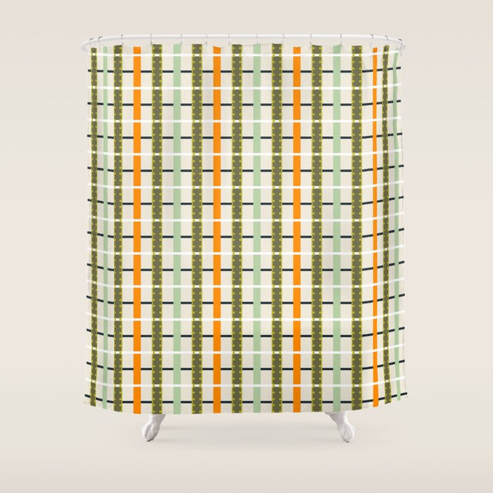 Lichen Picnic Shower Curtain Gallery Image 1