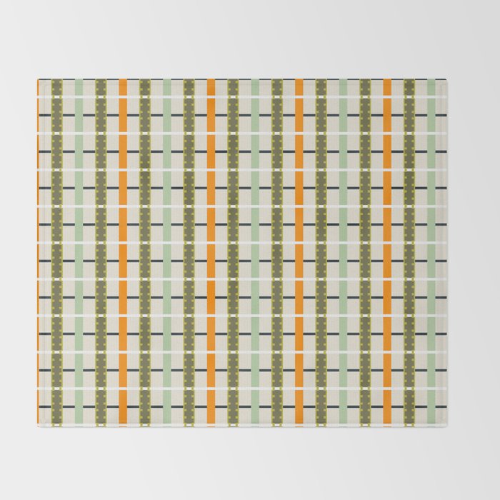Lichen Picnic Throw Blanket Gallery Image 2