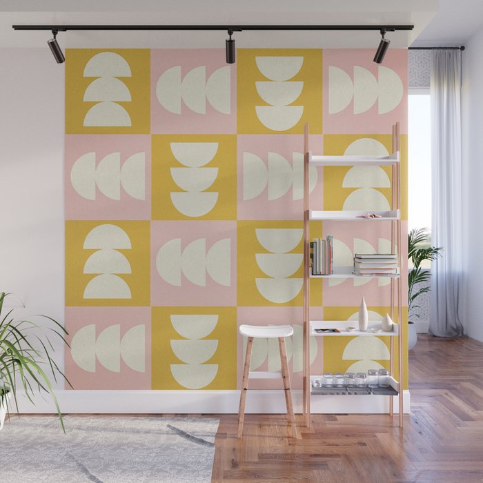 Geometry #9 Wall Mural Gallery Image 1