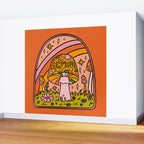 Gemini Mushroom Wall Mural Gallery Image 2