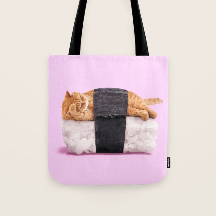 SUSHICAT Tote Bag Gallery Image 1