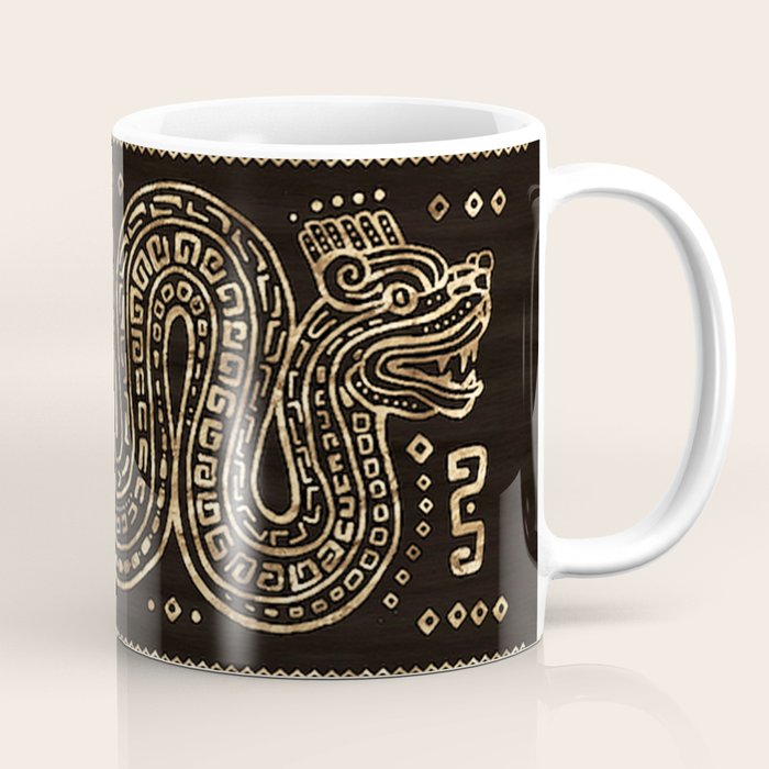 Aztec Double Headed Serpent Deity Coffee Mug Gallery Image 1