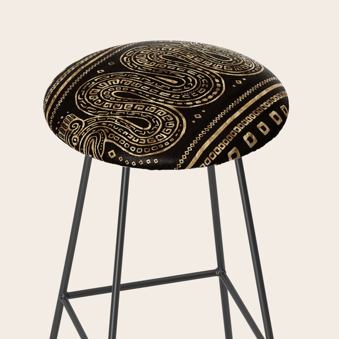 Aztec Double Headed Serpent Deity Stool Gallery Image 2